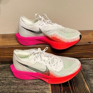 Nike Women's ZoomX Vaporfly 3 Running White/Bright Crimson
